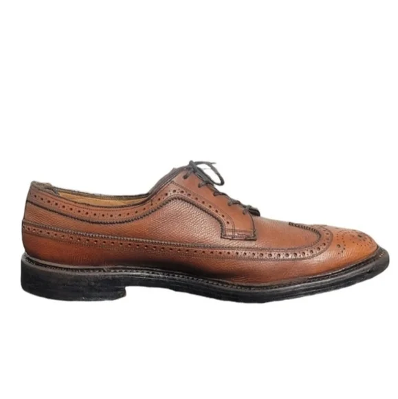 Vintage Florsheim Imperial V Cleat Men’s Shoes Size 10 1/2 C SB1 - Picture 6 of 13